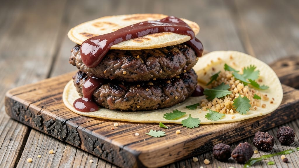 Black Bean Burgers Recipe for Grill: Smoky Char and Crispy Tortilla Crust