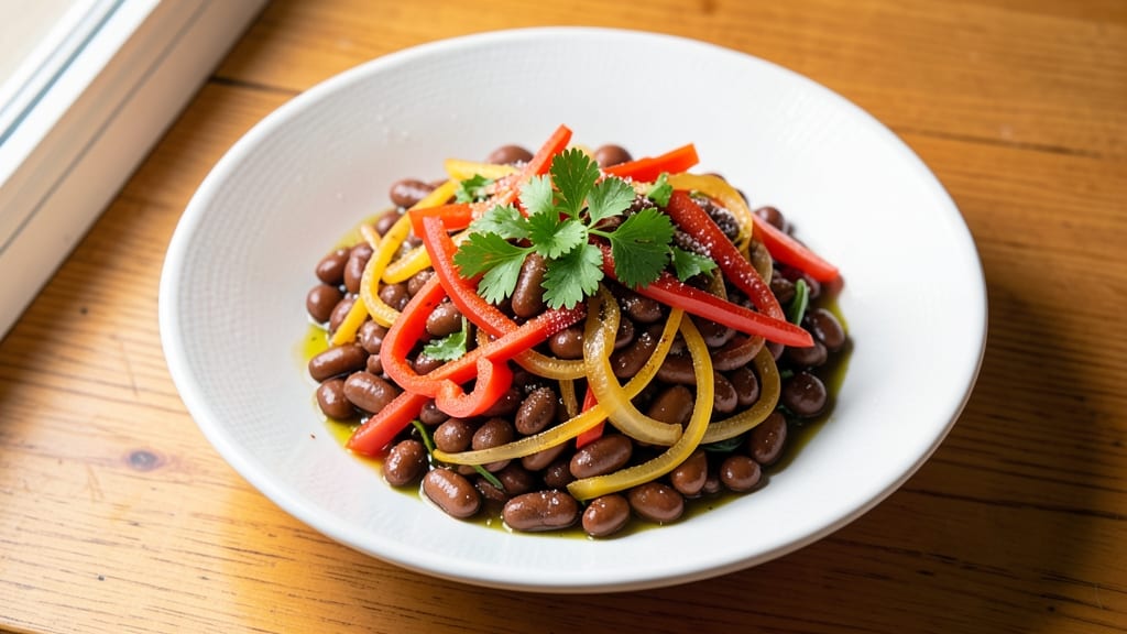 Brown Bean Salad Recipe: Sweet Vinegar-Kissed Crunch in 15 Minutes