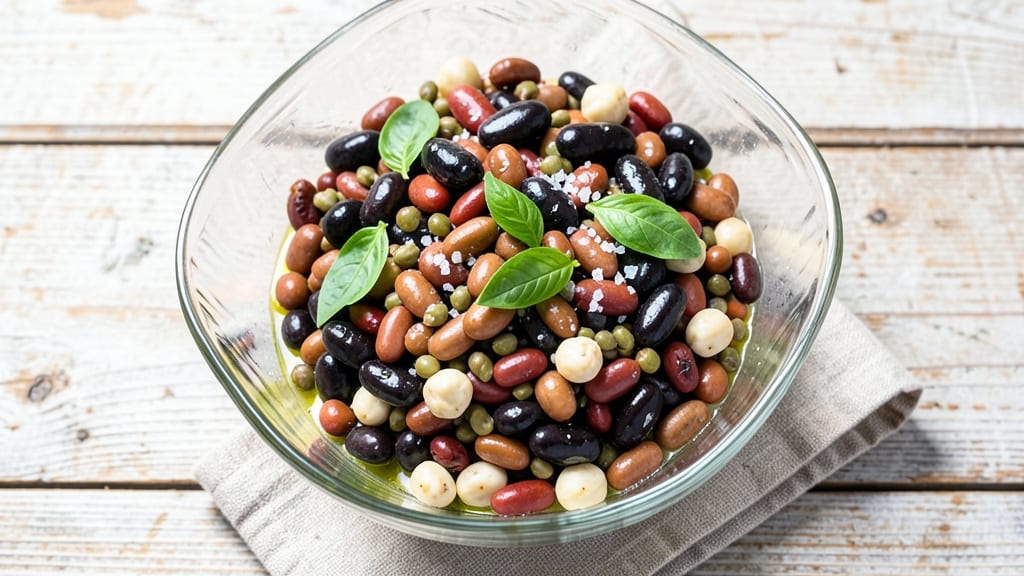9 Bean Salad Recipe: Hearty Protein-Packed Lunch in 10 Minutes