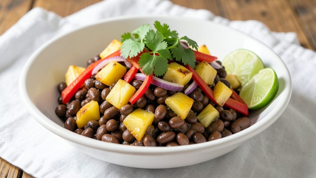 Black Bean and Pineapple Salsa Recipe: Tropical Twist With Zesty Lime Kick