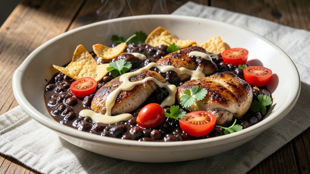 Black Bean Mole Recipe: Deep Chocolate-Chipotle Crunch in One Pot