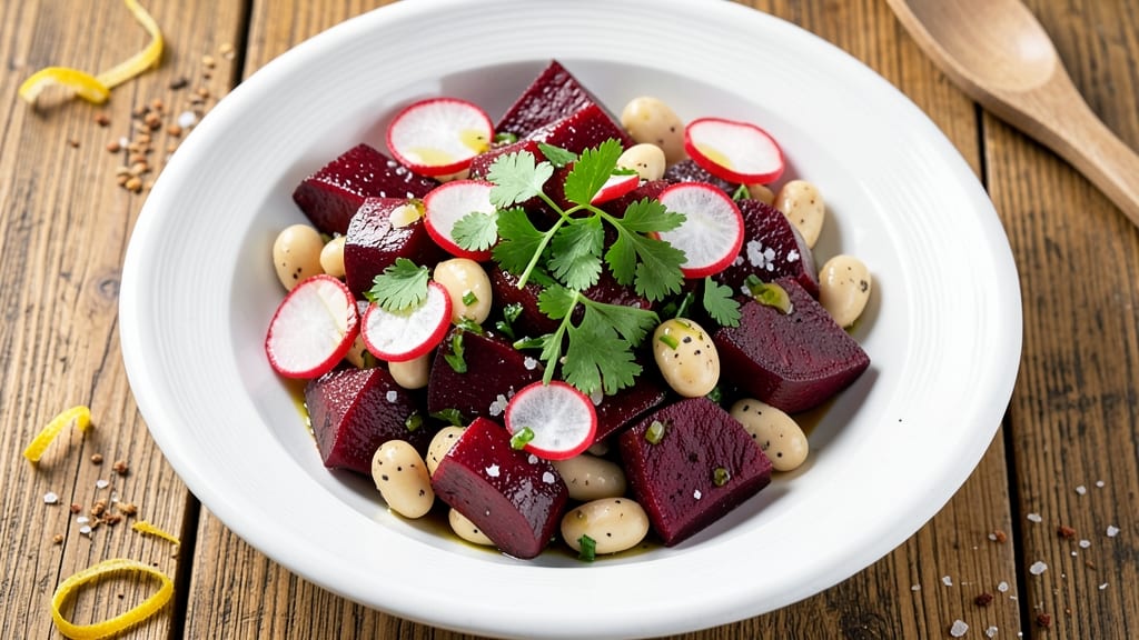 Beetroot and Bean Salad Recipe: Earthy Sweetness Meets Crunchy Texture