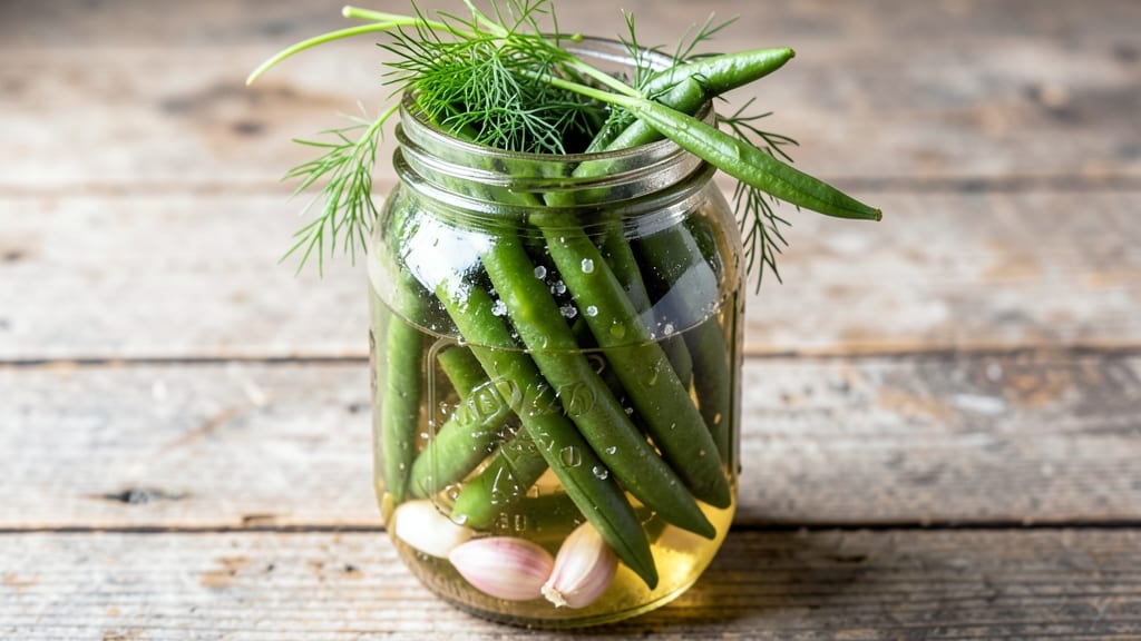Ball Jar Dilly Bean Recipe: Pickled Crunch With Zesty Dill and Garlic