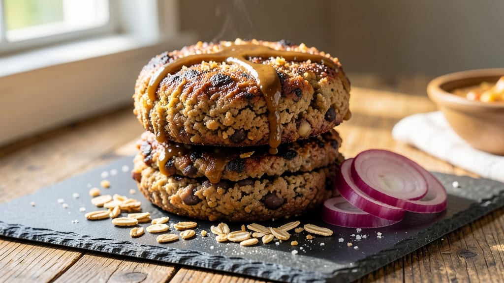 Black Bean Burgers Recipe With Almond Flour: Crispy Crust and Nutty Bind That Holds