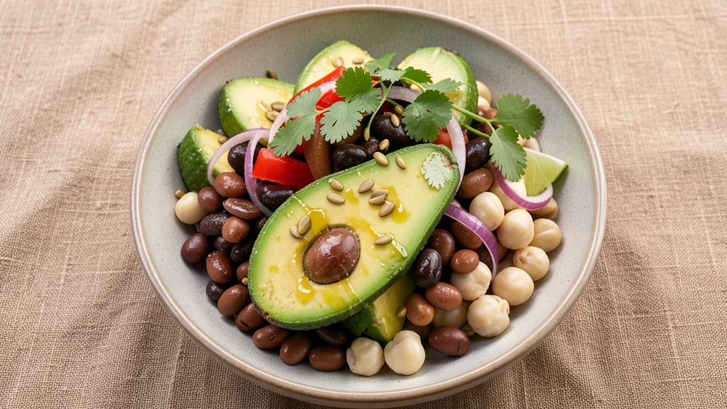 Avocado 3 Bean Salad Recipe: Bright, Zesty Lunch in 15 Minutes