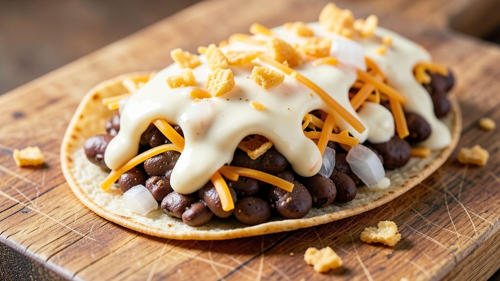 Black Bean Burrito Taco Bell Recipe: Crunchy Crowns and Cumin Cream Cheese Magic