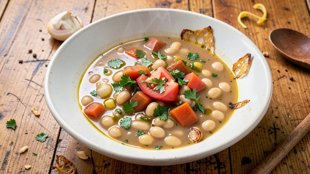 Best White Bean Soup Recipe Ever: Umami-Rich Simmer With Herbed Crust