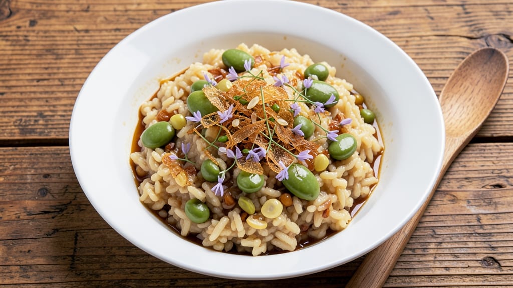 Broad Bean Risotto Recipe: Earthy Green Magic With Creamy Arborio Kiss