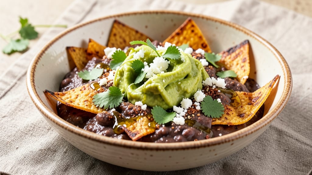 Black Bean Nacho Dip Recipe: Smoky Cumin and Charred Tortilla Crunch Without the Mess