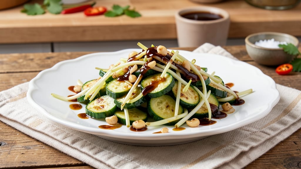 Bean Sprouts and Zucchini Recipe: Crisp-Tender Stir-Fry with Garlic Ginger Zing