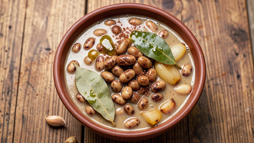 Pinto Beans Soup Recipe: Earthy Spice and Tortilla-Topped Richness