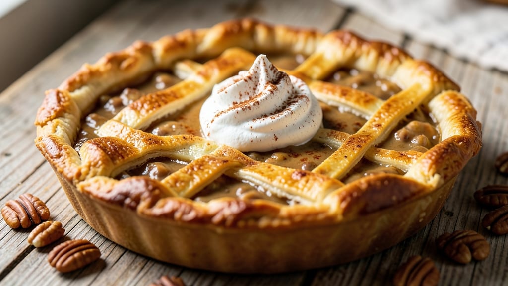 Great Northern Bean Pie Recipe: Flaky Crust Over Creamy, Spiced Filling