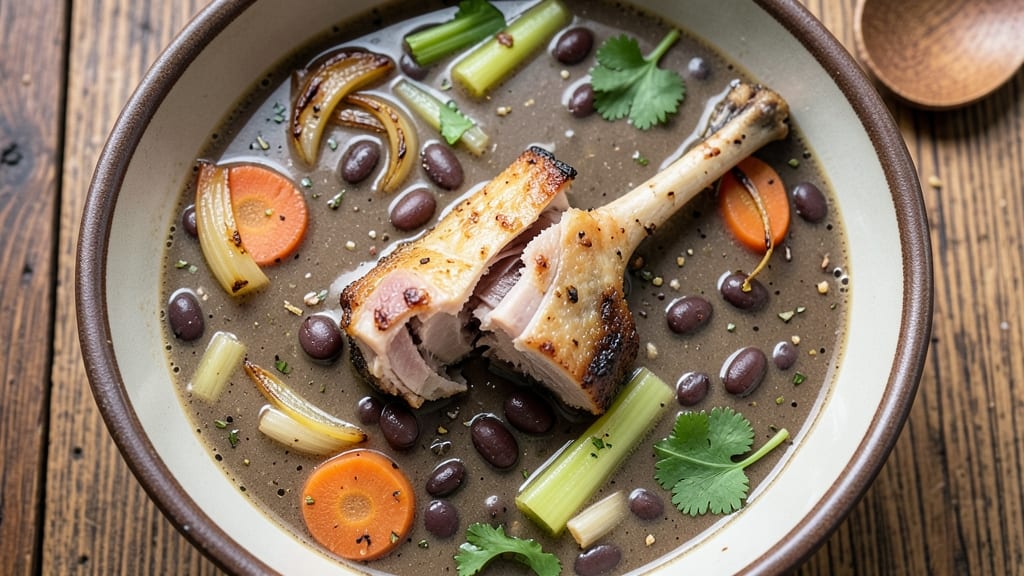Black Bean Soup With Ham Bone Recipe: Deep-Rich Flavor From Bone to Bowl