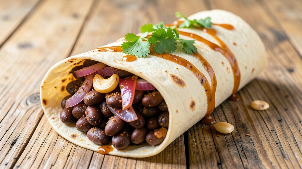 Authentic Mexican Bean Burrito Recipe: Crispy Tortilla Crowns Over Smoky Cumin Filling