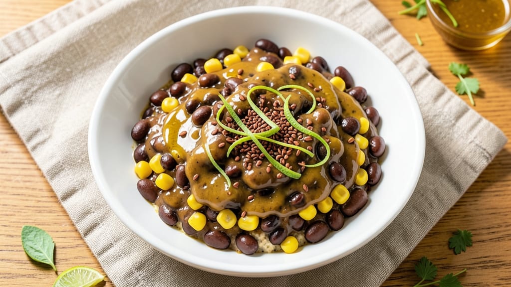 Black Bean and Corn Salad Dressing Recipe: Bold Lime-Cumin Zing for Meal Prep Bowls