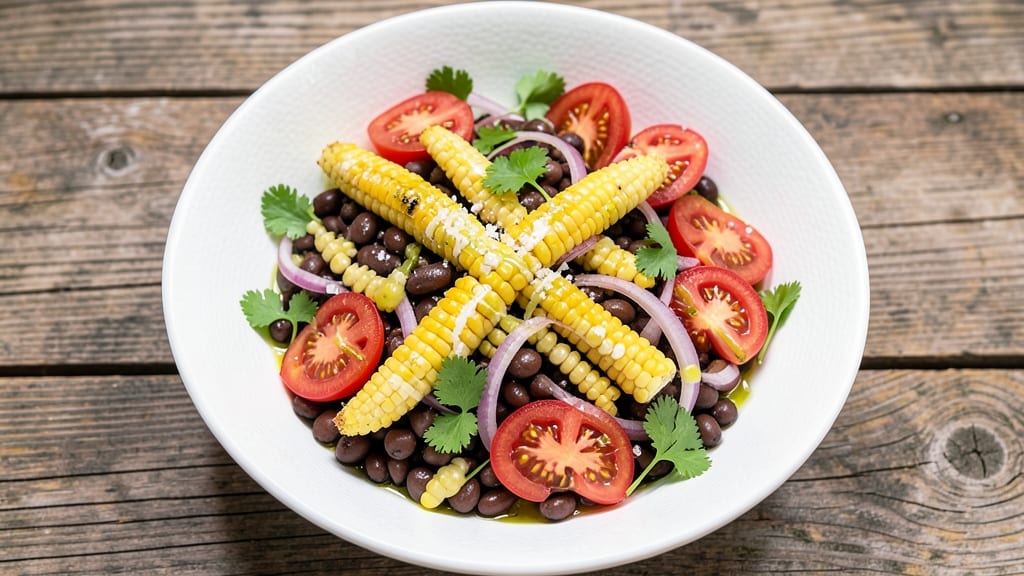Black Bean, Corn, and Tomato Salad Recipe: Bright, Vibrant Lunch in 15 Minutes