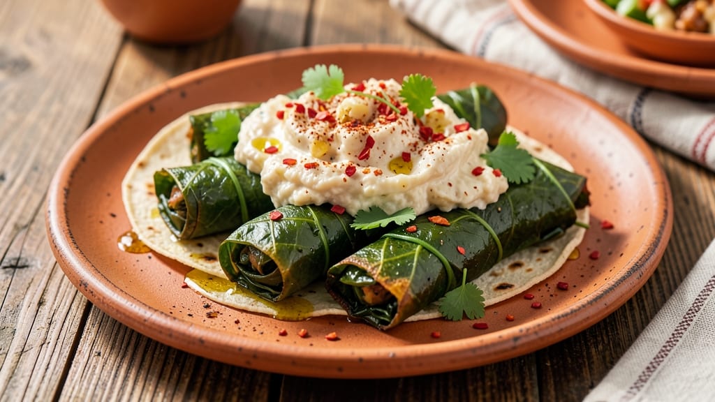 Bean Leaves Recipe: Crispy Tortilla-Crusted Herb Infusion