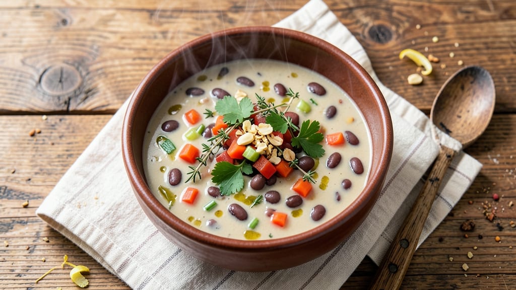 America's Test Kitchen Navy Bean Soup Recipe: Thick and Hearty With Toasted Herb Depth