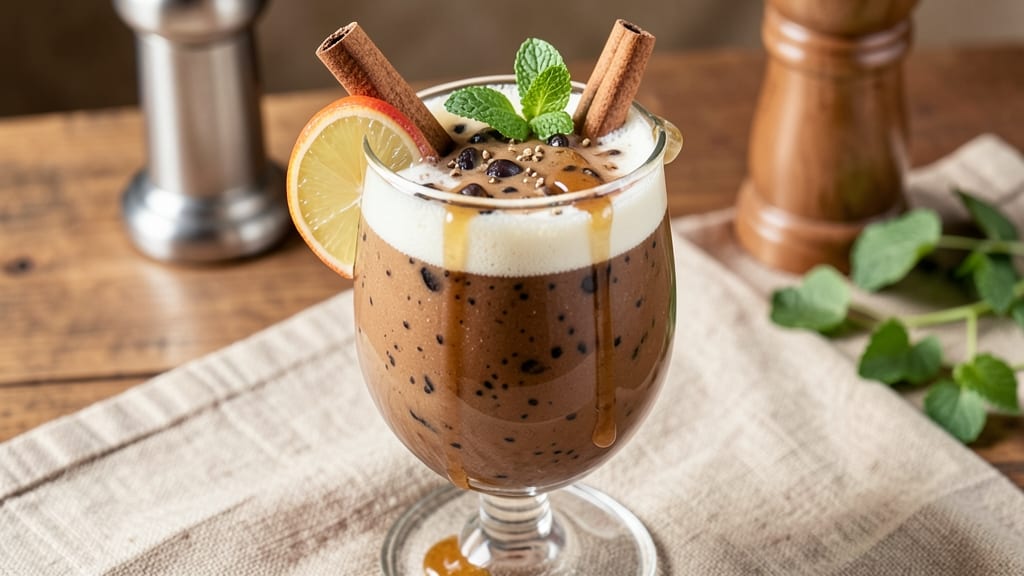 Black Bean Drink Recipe: Iced Creamy Lime Cumin Refreshment