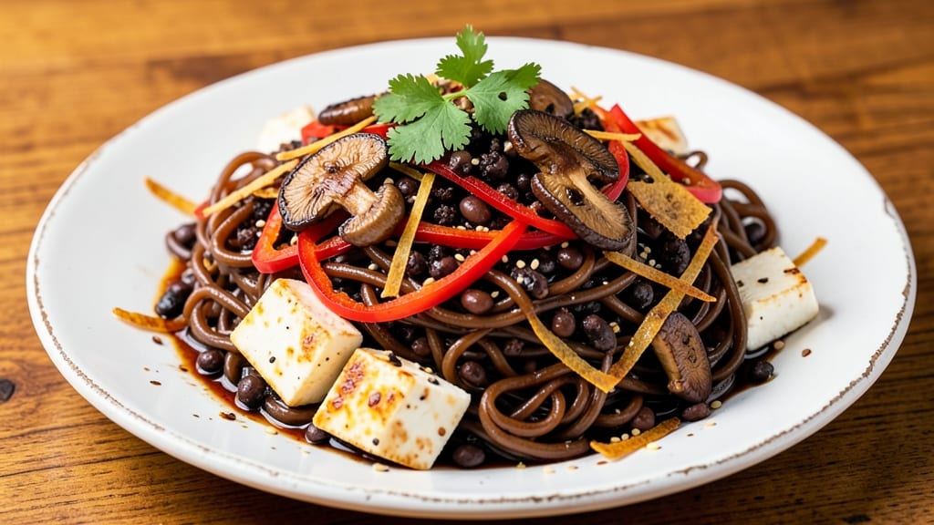 Black Bean Chow Fun Recipe: Silky Rice Noodles With Charred Tortilla Crunch