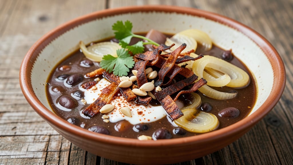 Black Bean Broth Recipe: Earthy Umami Depth With Charred Tortilla Crunch