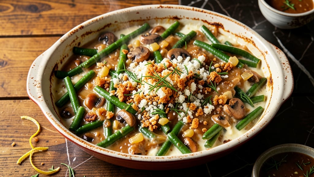 Binging With Babish Green Bean Casserole Recipe: Cheesy Crunch Topping That Rivals the Original