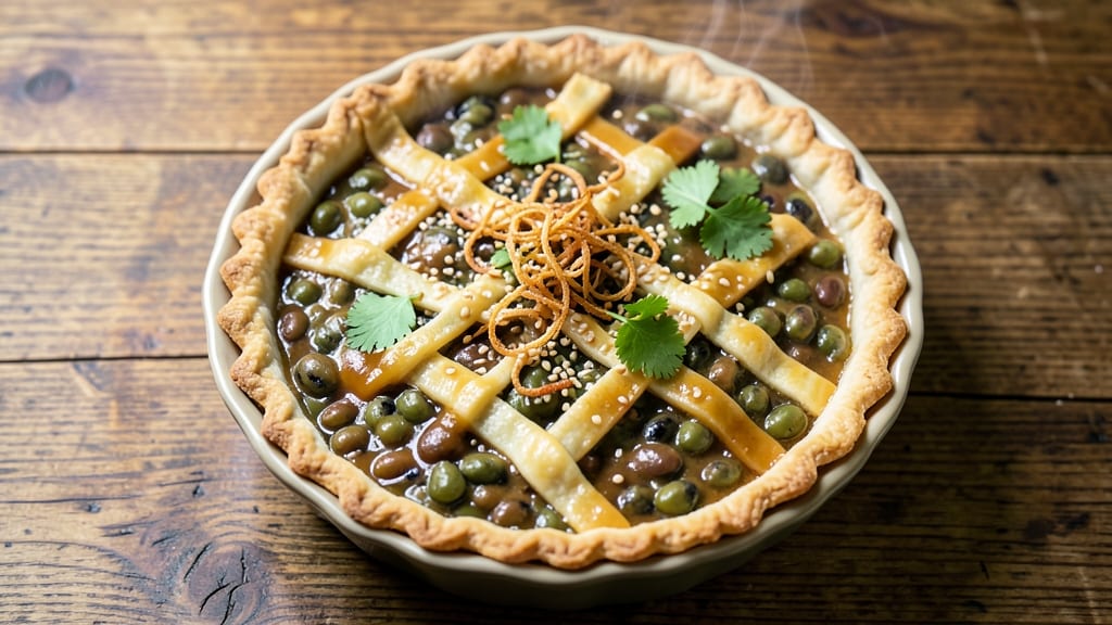 Ali's Bean Pie Recipe: Flaky Crust Over Velvety Cocoa-Bean Filling