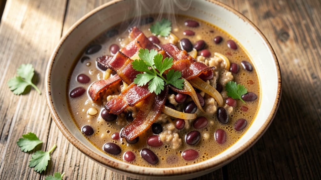 Bean and Bacon Soup Recipe With Canned Beans: Smoky Bacon and Hearty Bean Simmer