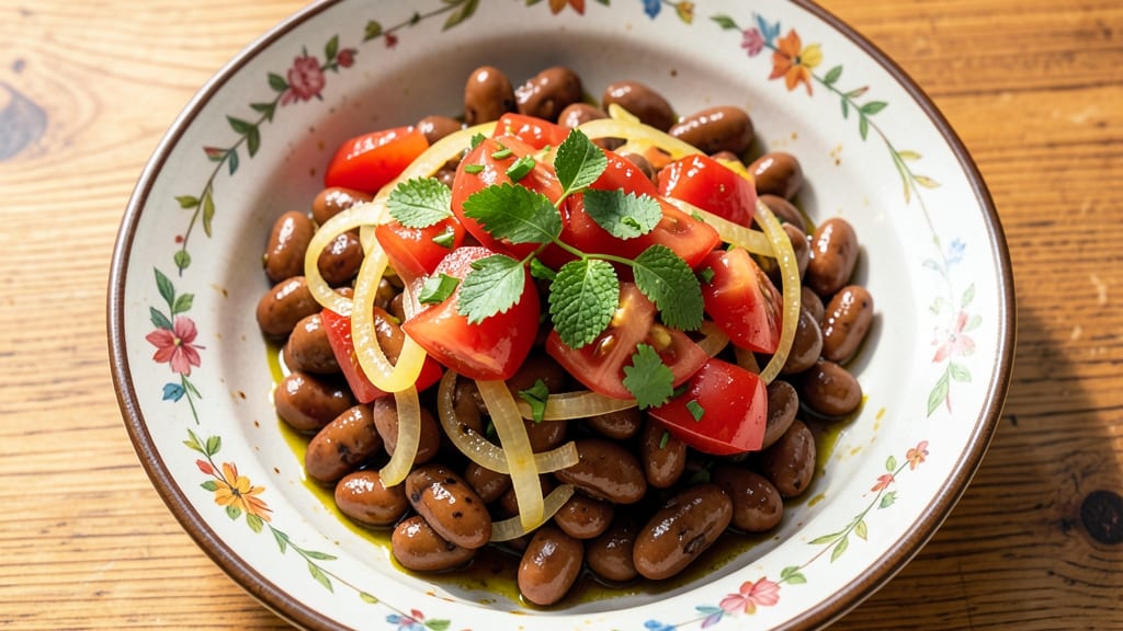 Borlotti Beans Salad Recipe: Earthy, Speckled Beauty With Herby Crunch