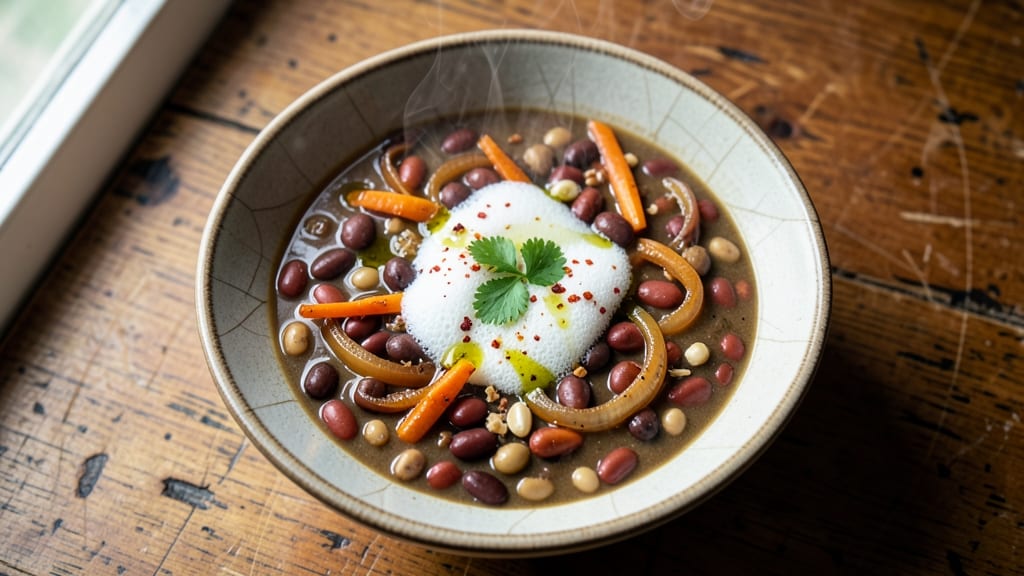 Award-Winning Bean Soup Recipe: Velvety Depth With Smoky Tortilla Crunch